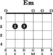 Em Guitar