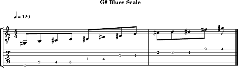 G blues 295 scale