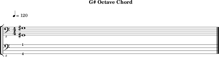 G octave 1016