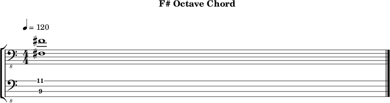 F octave 996