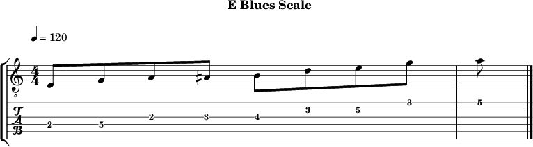 Eblues 330 scale